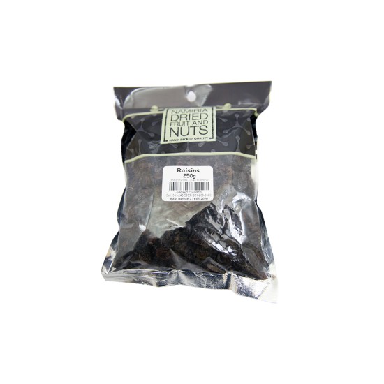 NAMIB DRIED FRT RAISINS 250GR