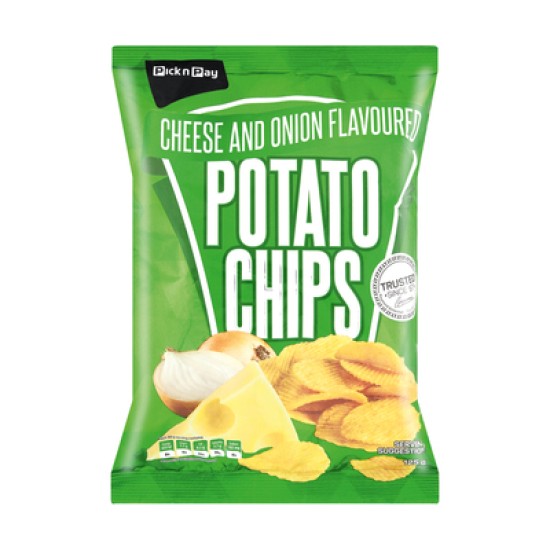 PNP CHIPS CHEESE&ONION 125GR