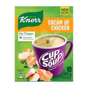 KNORR CUP A SOUP TH&CRM CHICKEN& 3EA