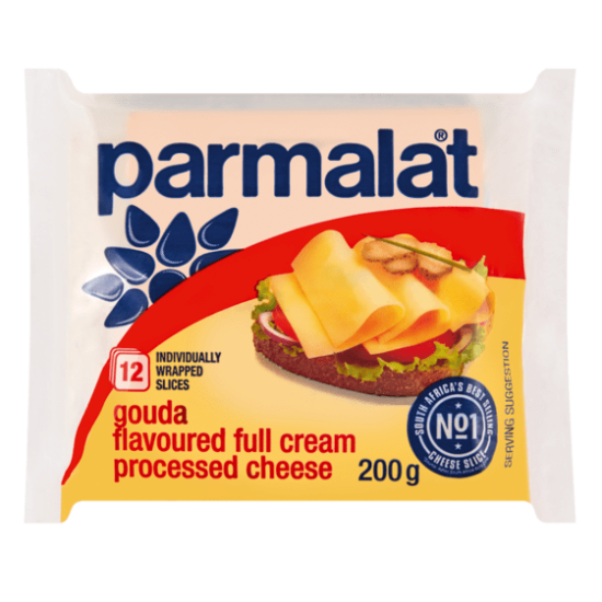 PARMALAT GOUDA CHS SLICED PROC 200GR