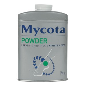 MYCOTA ATHLETES FOOT POWDER 50GR