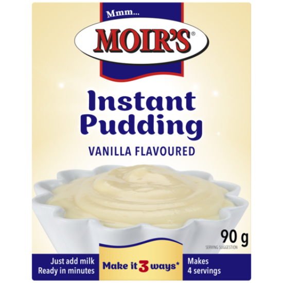 MOIR'S PUDDING INSTANT VANILLA 90GR