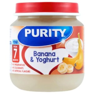 PURITY 2ND FOOD BANANA&YOGHURT 125ML