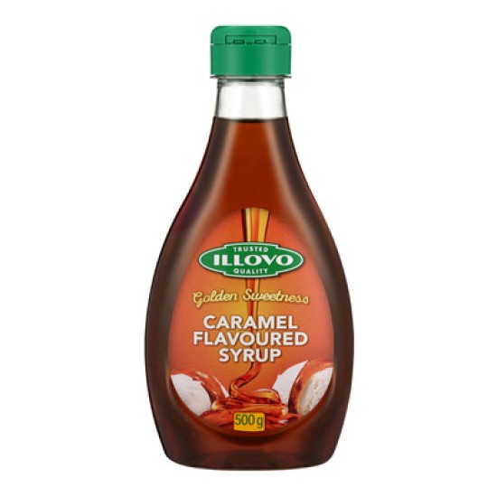 ILLOVO CARAMEL SYRUP IN BOTTLE 500GR