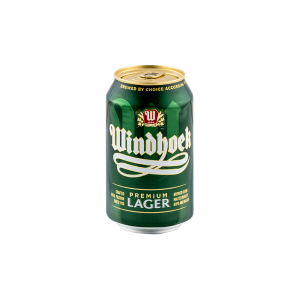 WINDHOEK LAGER CAN 330ML