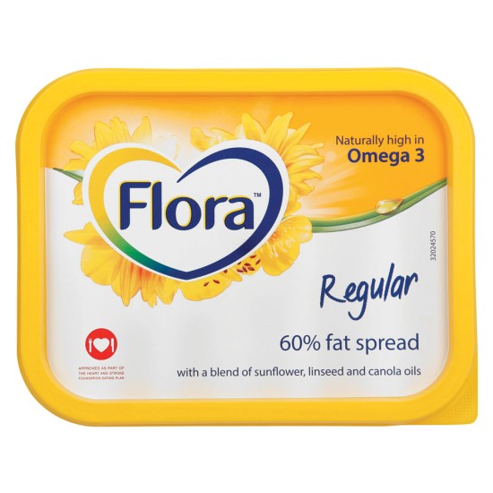 FLORA MEDIUM FAT SPREAD TUB 1KG