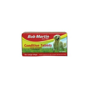 BOB MARTIN COND TABS LRG DOG 50EA