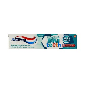 AQUAFRESH BIG TEETH PASTE 50ML