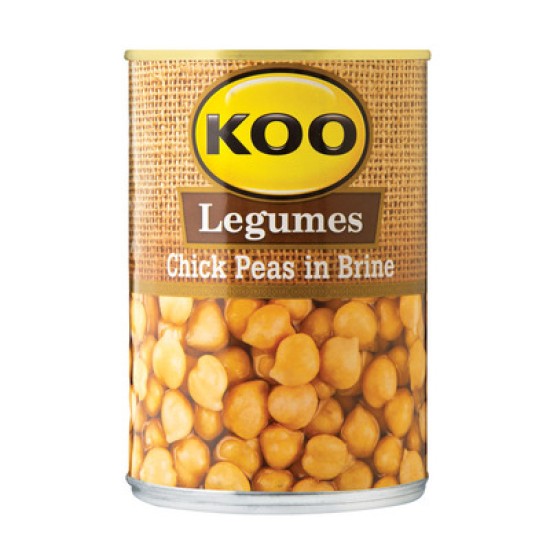 KOO CHICK PEAS IN BRINE 400GR