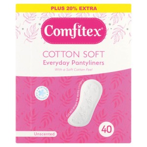 COMFITEX PANTYLINERS DEO 40EA