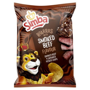 SIMBA CHIPS SMOKED BEEF 36GR