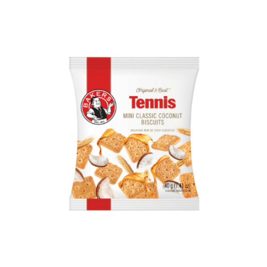 BAKERS BISCUIT MINI TENNIS 40GR