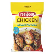 REAL GOOD CHICKEN IQF MIX PORTIONS 1.5KG