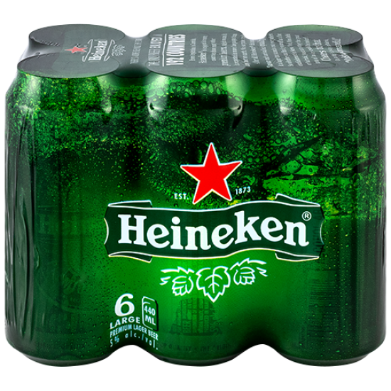 HEINEKEN LAGER CAN 440ML