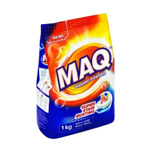 MAQ REG WASHING POWDER FLEXI BAG 1KG