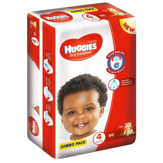 HUGGIES DRY COMFORT JP S4 66EA