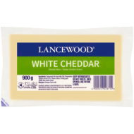 LANCEWOOD WHITE CHEDDAR 900GR