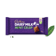 CADBURY SLAB MINT CRISP 80GR