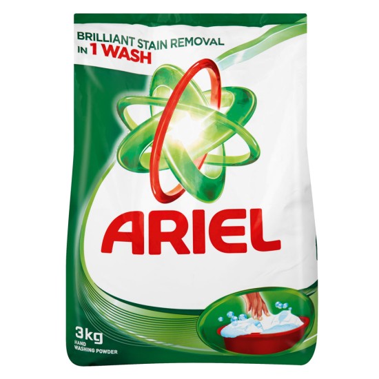 ARIEL LAUNDRY DET HAND WASH PWDR 2.7KG ARIEL LAUNDRY DET HAND WASH PWDR 2.7KG
