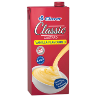 CLOVER CUSTARD VANILLA 1L