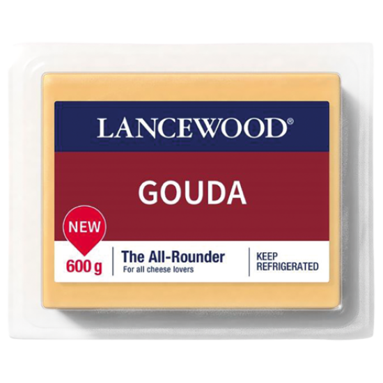 LANCEWOOD GOUDA CHEESE 600GR