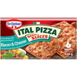 DR OETKER PIZZA SNK SLC BACN&CHEESE 426G