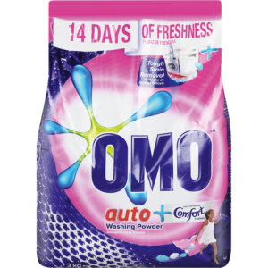 OMO AUTO W/POWDER TOUCH OF COMFORT 3KG