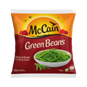 MCCAIN GREEN BEANS 750GR