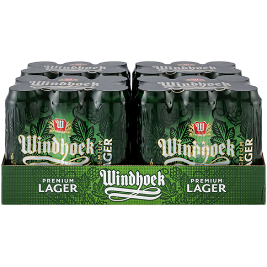 WINDHOEK LAGER CAN 500ML