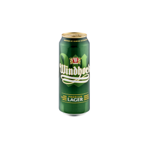 WINDHOEK LAGER CAN 500ML