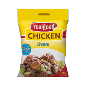 REAL GOOD CHICKEN LIVERS 1KG