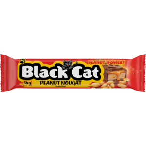 BLACK CAT CHOCOLATE BAR PEANUT CARA 56GR