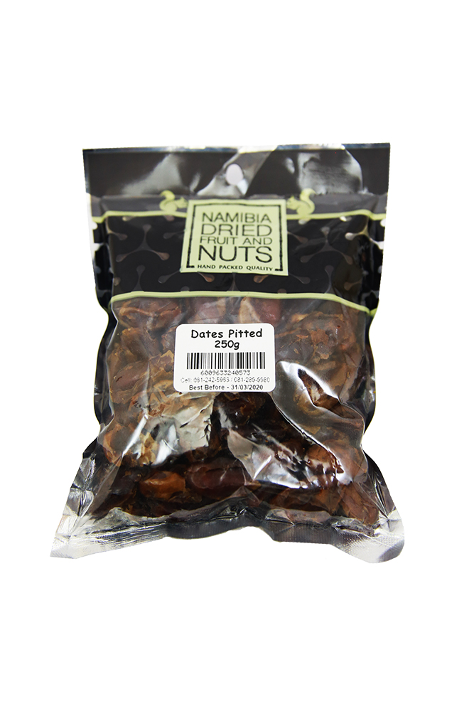 NAMIB DRIED FRT DATES PITTED 250GR