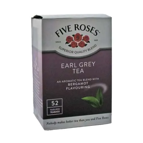 FIVE ROSE EARLY GREY 50EA