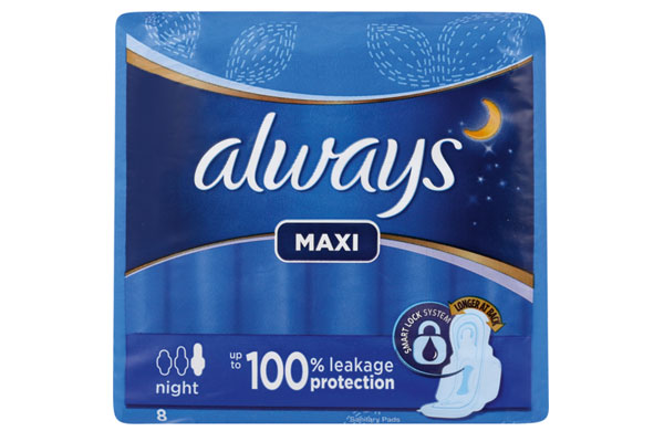 ALWAYS MAXI NIGHT 8EA ALWAYS MAXI NIGHT 8EA