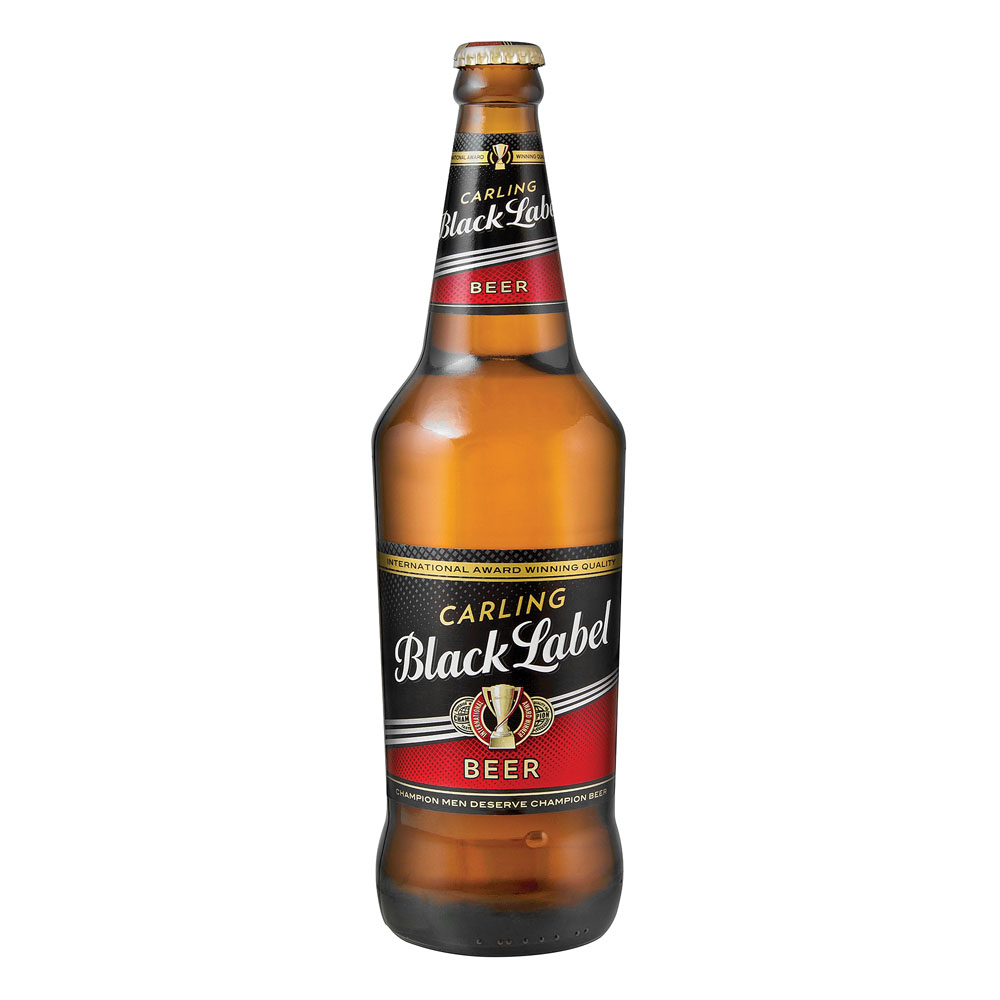 CARLING B/LABEL BEER+DEPOSIT 750ML