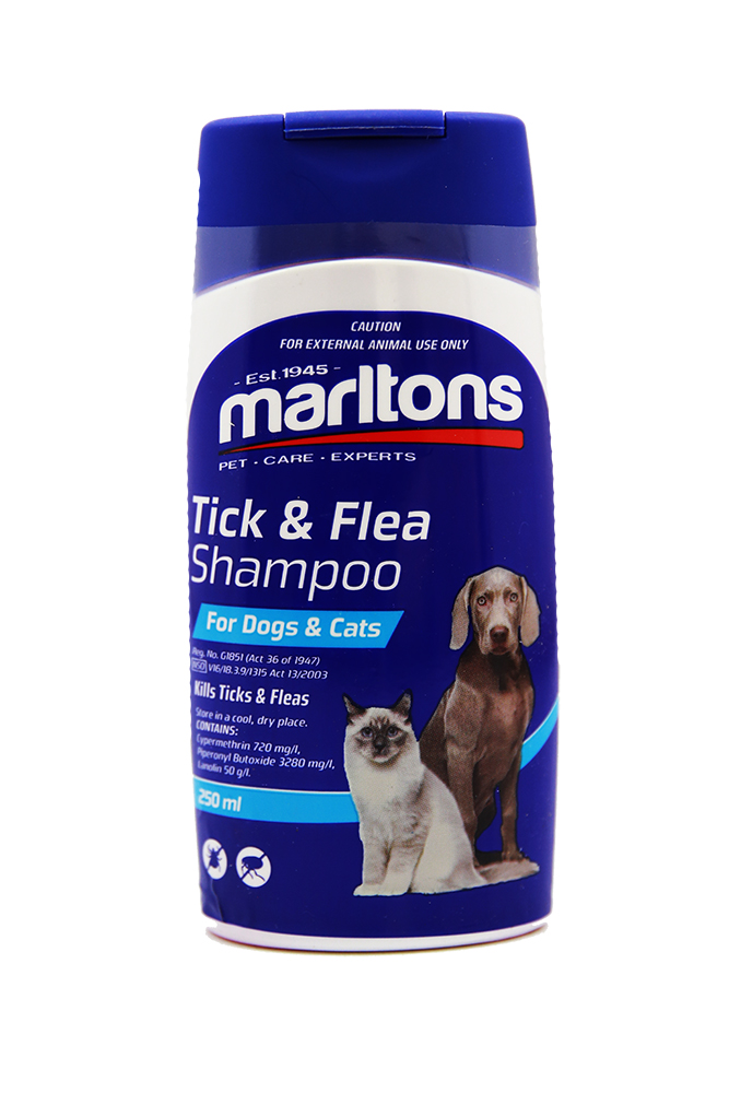 MARLTONS TICK&FLEA SHAMPOO 250ML