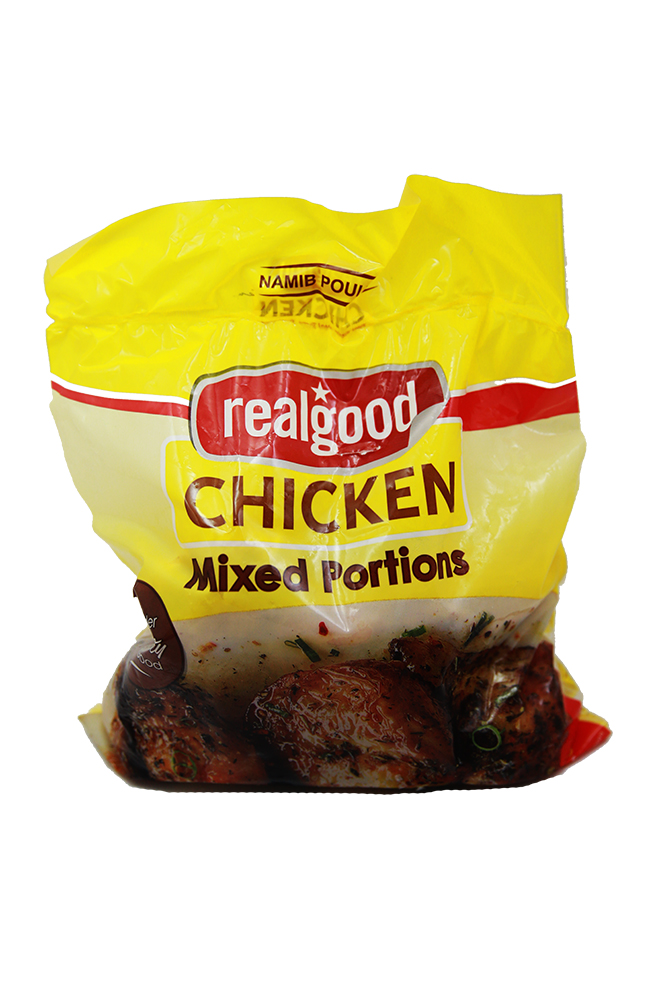 REAL GOOD CHICKEN IQF MIXED PORTIONS 1KG