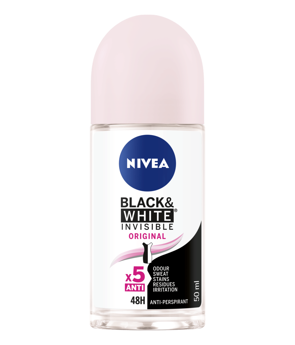 NIVEA BLACK&WHITE ROLL ON FEMALE 50ML