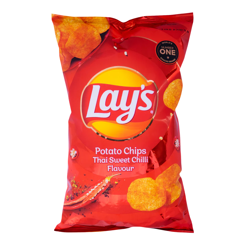 LAY'S CHIPS THAI SWEET CHILLI 105GR