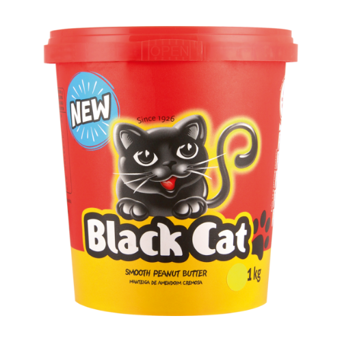 BLACK CAT PEANUT BUTTER SMOOTH 1KG