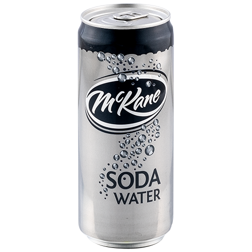 MCKANE SODA WATER CAN 300ML